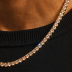 Tennis Bracelet & Chain -5mm