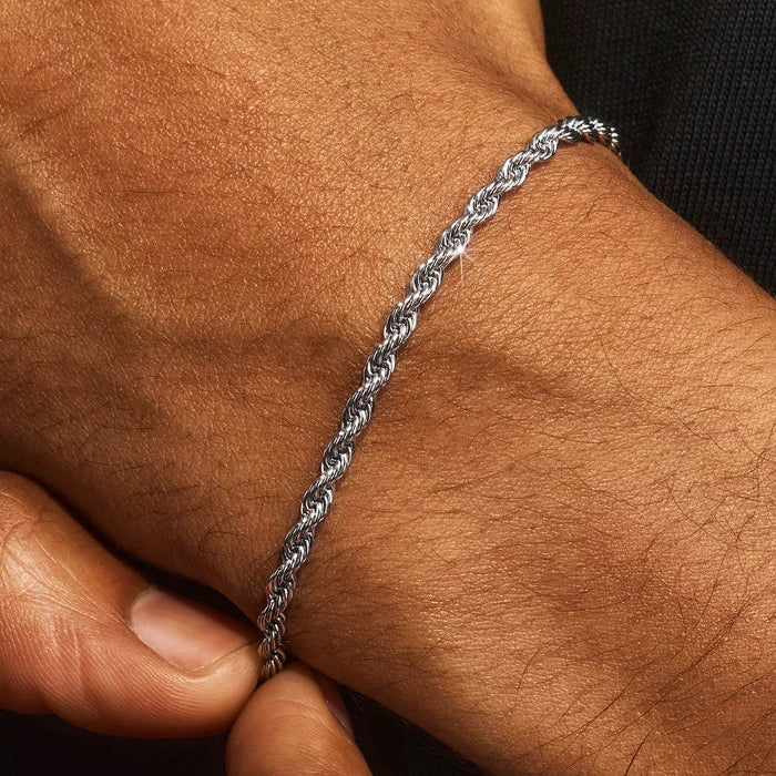 Rope Bracelet & Chain -3mm