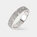 5 Row Stacked Tennis Ring