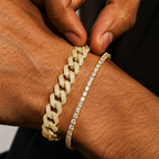 Cuban & Tennis Bracelet