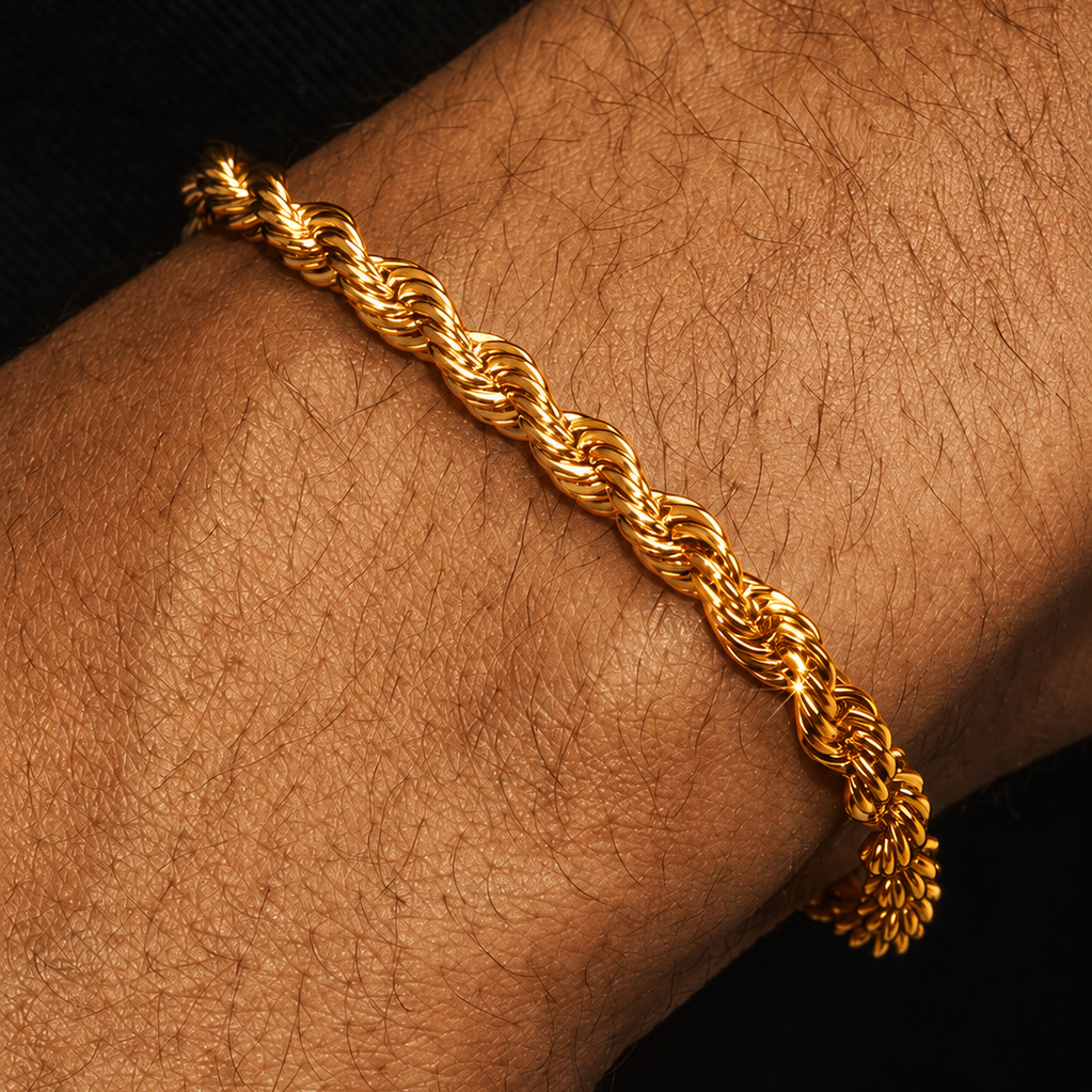 Rope Bracelet & Chain -5mm