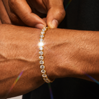 Tennis Bracelet & Chain -5mm