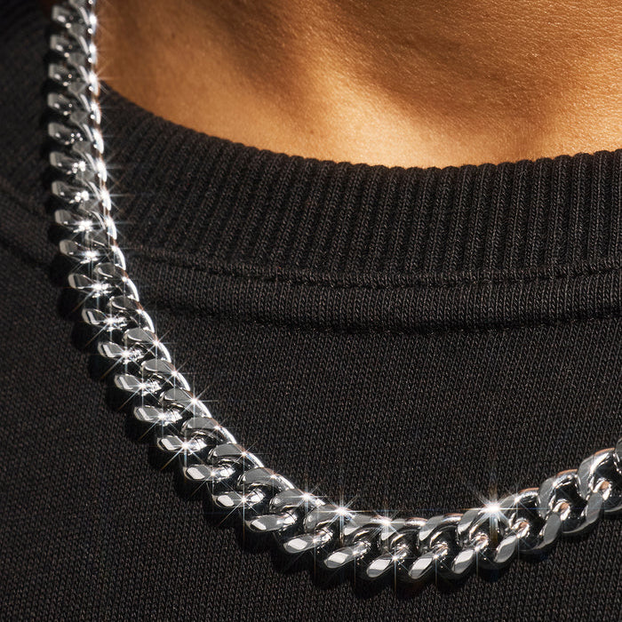 Polished Cuban Bracelet & Chain -5mm