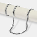 Polished Cuban Bracelet & Chain -5mm