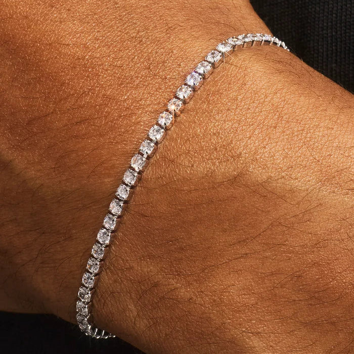 Tennis Bracelet & Chain -2.5mm