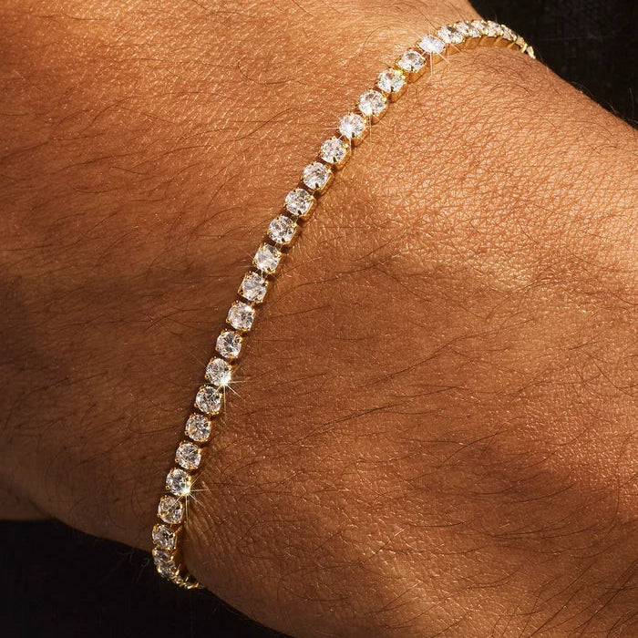 Tennis Bracelet & Chain -2.5mm
