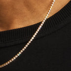 Tennis Bracelet & Chain -2.5mm