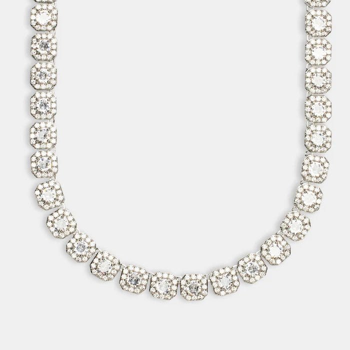 Clusterred Tennis Chain