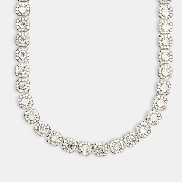 Clusterred Tennis Chain