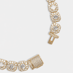 Clusterred Tennis Chain