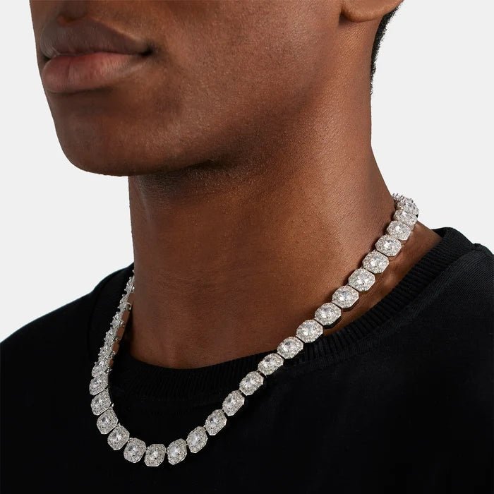 Clusterred Tennis Chain
