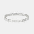 Iced Baquette Tennis Bracelet