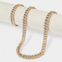 Iced Bracelet & Chain -8mm