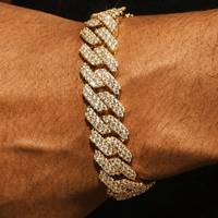 Iced Cuban Bracelet & Chain -14mm