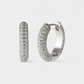 Iced Hoop Earrings