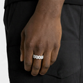 Model Hand with Cuban Link Ring