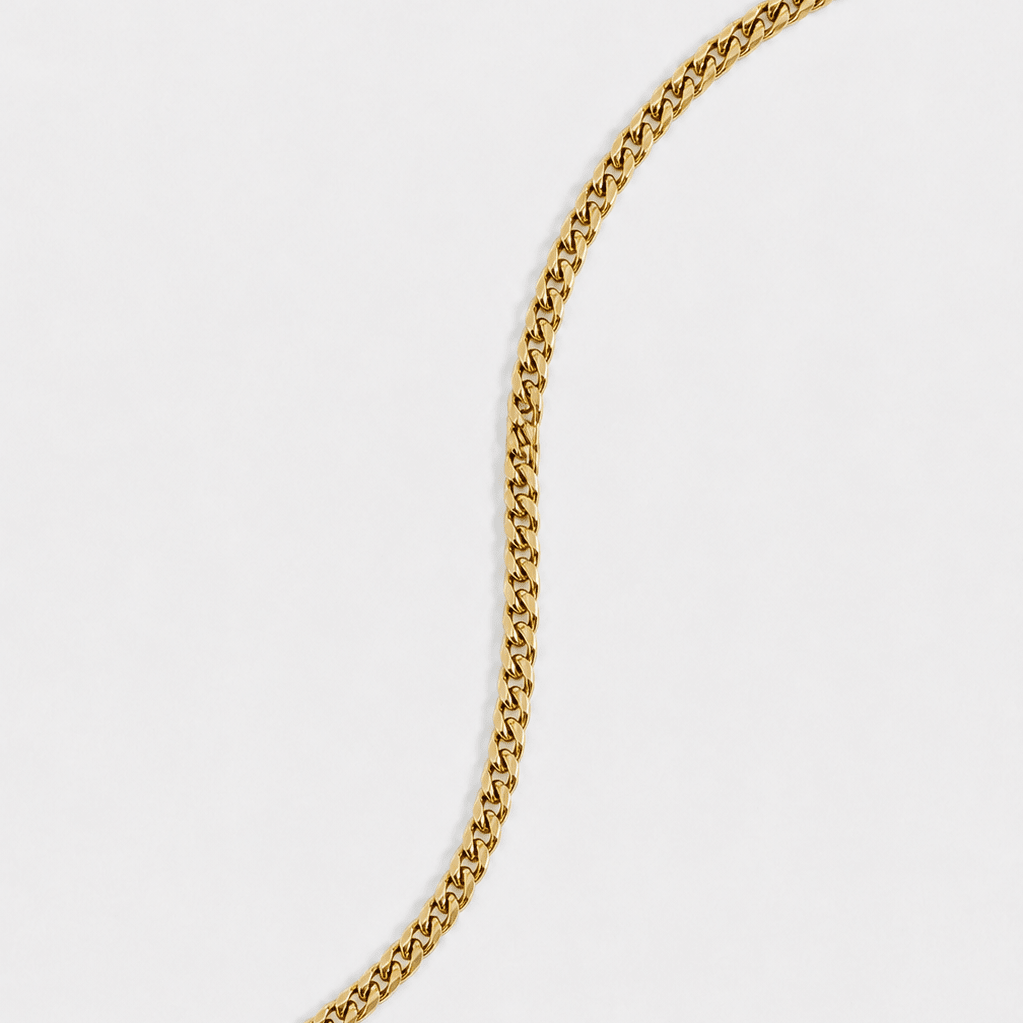 Polished Cuban Bracelet -3mm