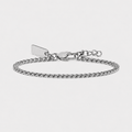Polished Cuban Bracelet -3mm