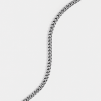 Polished Cuban Bracelet -3mm
