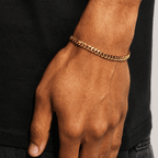 Polished Cuban Bracelet -5mm