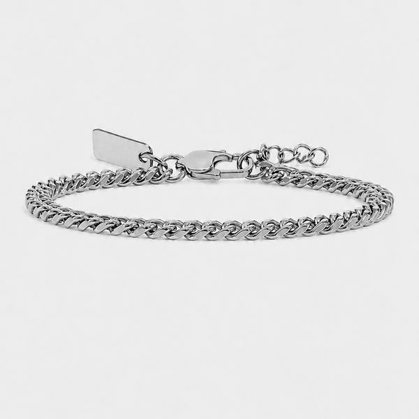 Polished Cuban Bracelet -5mm