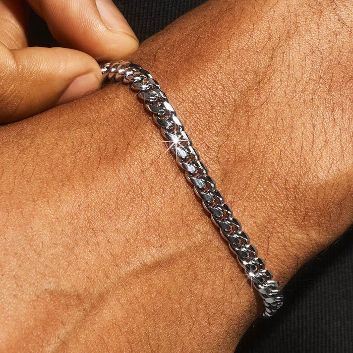 Polished Cuban Bracelet -5mm