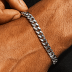 Polished Cuban Bracelet -7mm