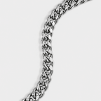 Polished Cuban Bracelet -7mm