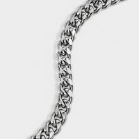 Polished Cuban Bracelet -7mm
