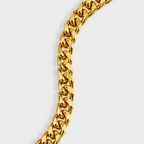 Polished Cuban Bracelet -7mm
