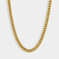 Polished Cuban Chain -8mm