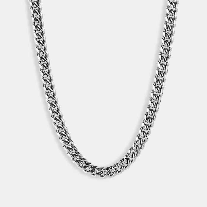 Polished Cuban Bracelet -8mm