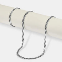 Polished Cuban Bracelet & Chain -3mm