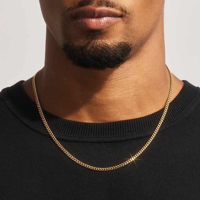 Polished Cuban Chain -3mm