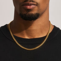 Polished Cuban Chain -5mm