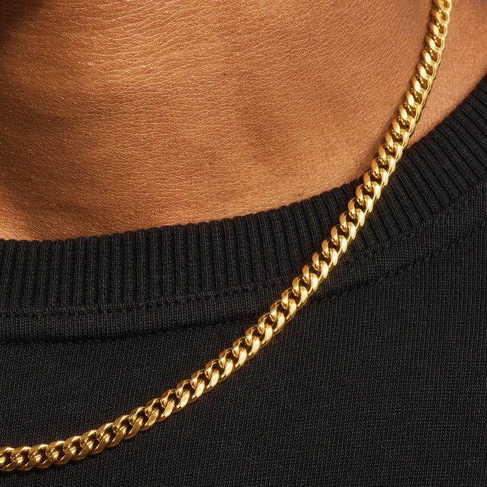 Polished Cuban Chain -5mm