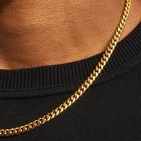 Polished Cuban Chain -5mm