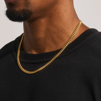 Polished Cuban Chain -5mm