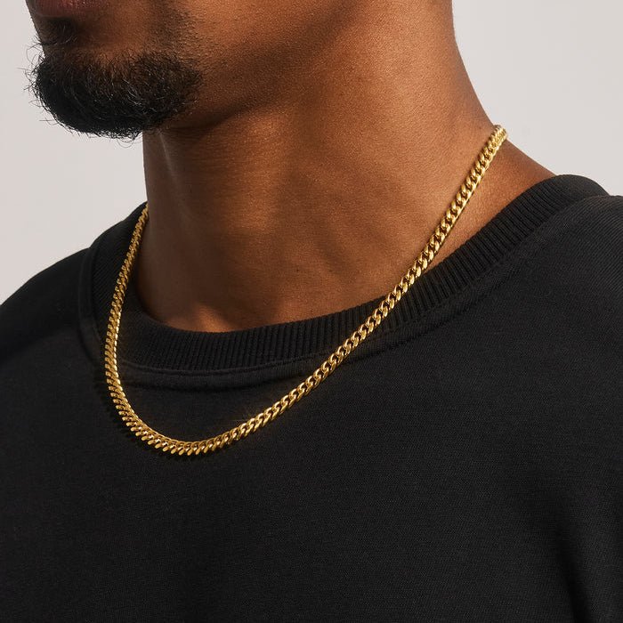 Polished Cuban Chain -5mm
