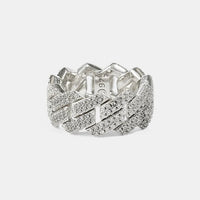 Prong Cuban Ring