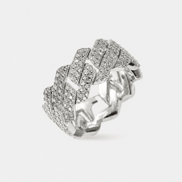 Prong Cuban Ring