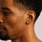 Round Cut Stud Earrings
