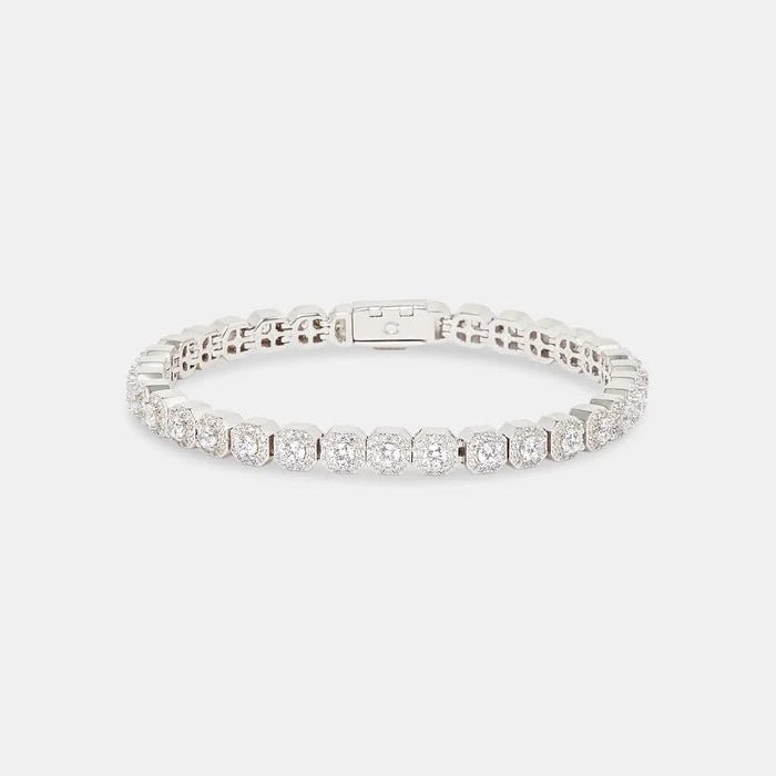 Square Tennis Bracelet