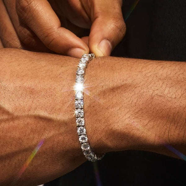 Tennis Bracelet & Chain -5mm