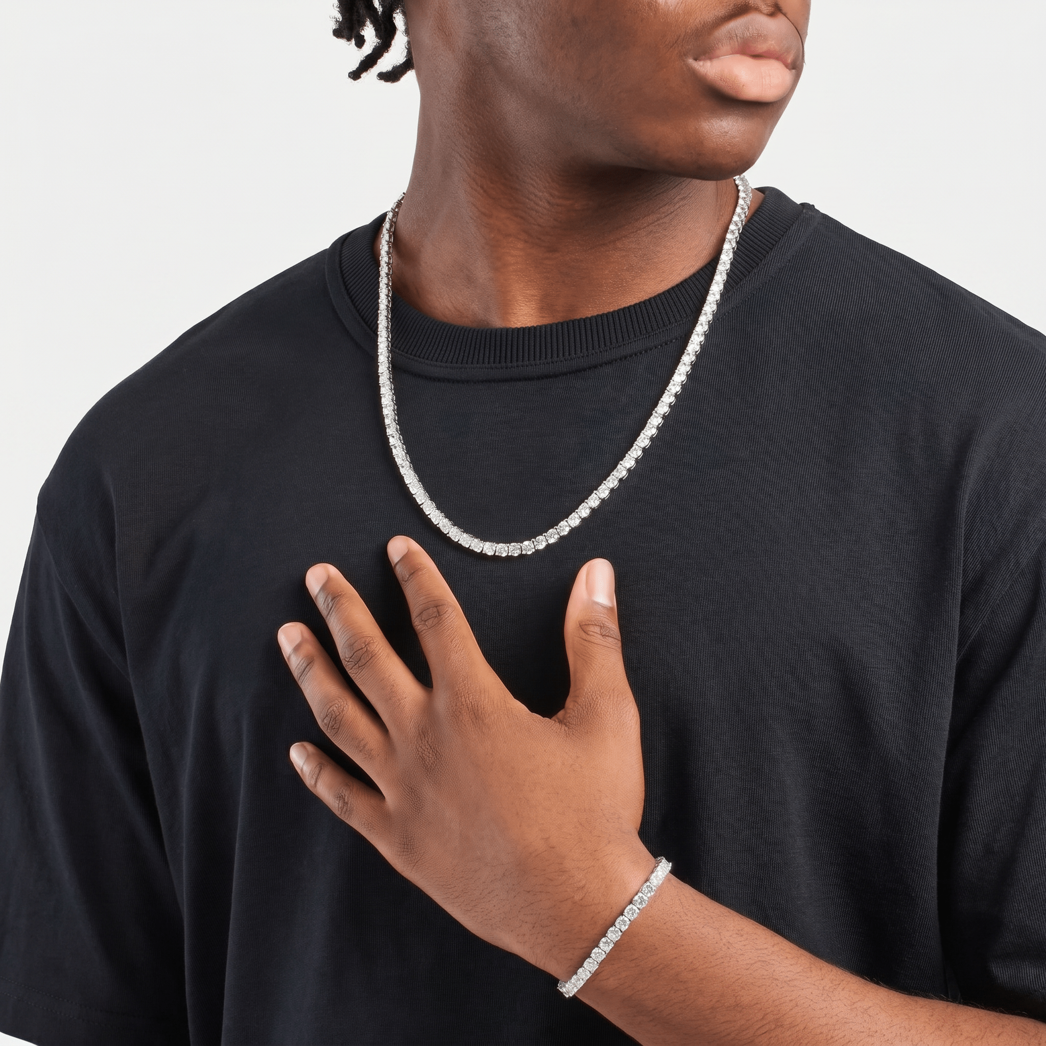 Tennis Chain & Bracelet