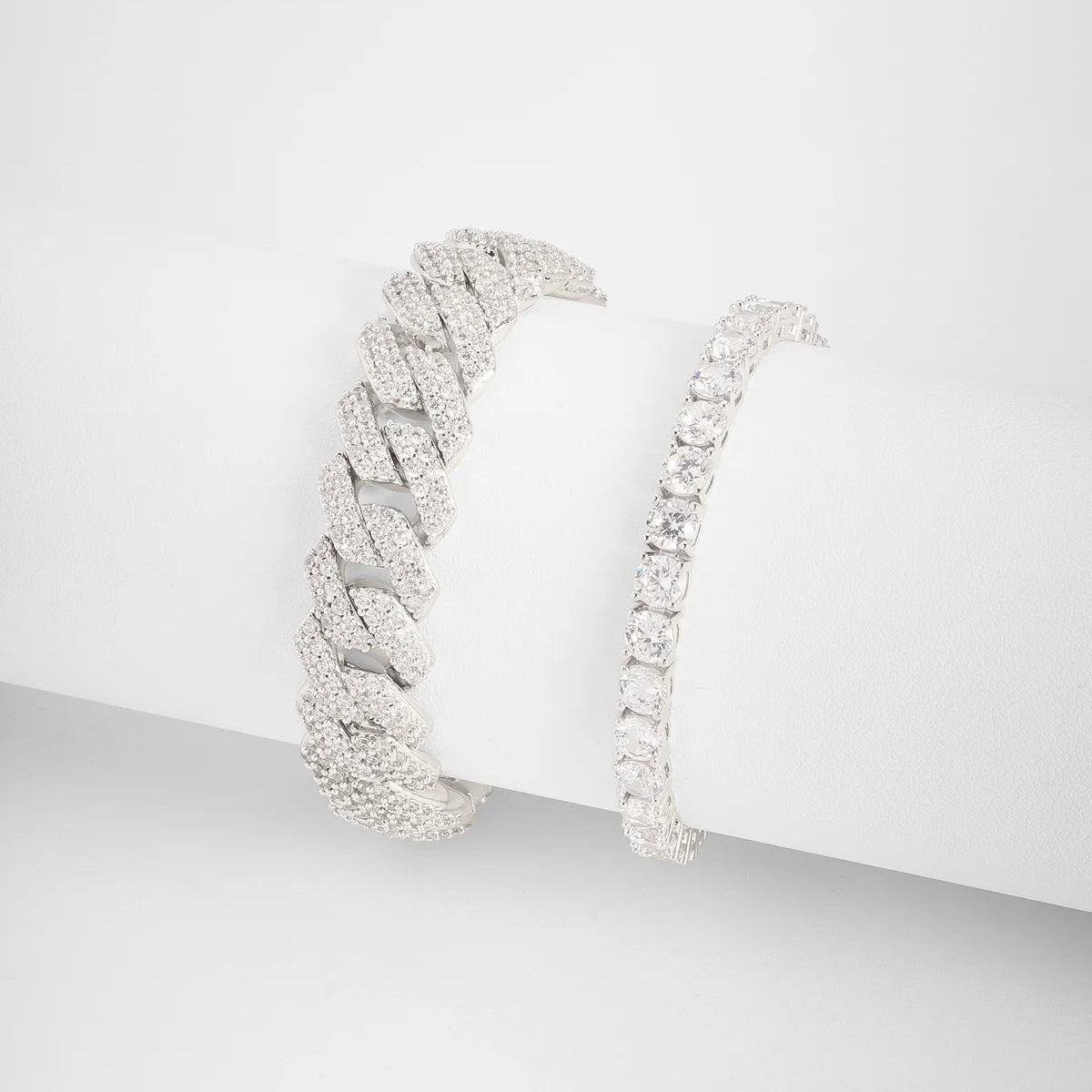 Tennis & Cuban Bracelet